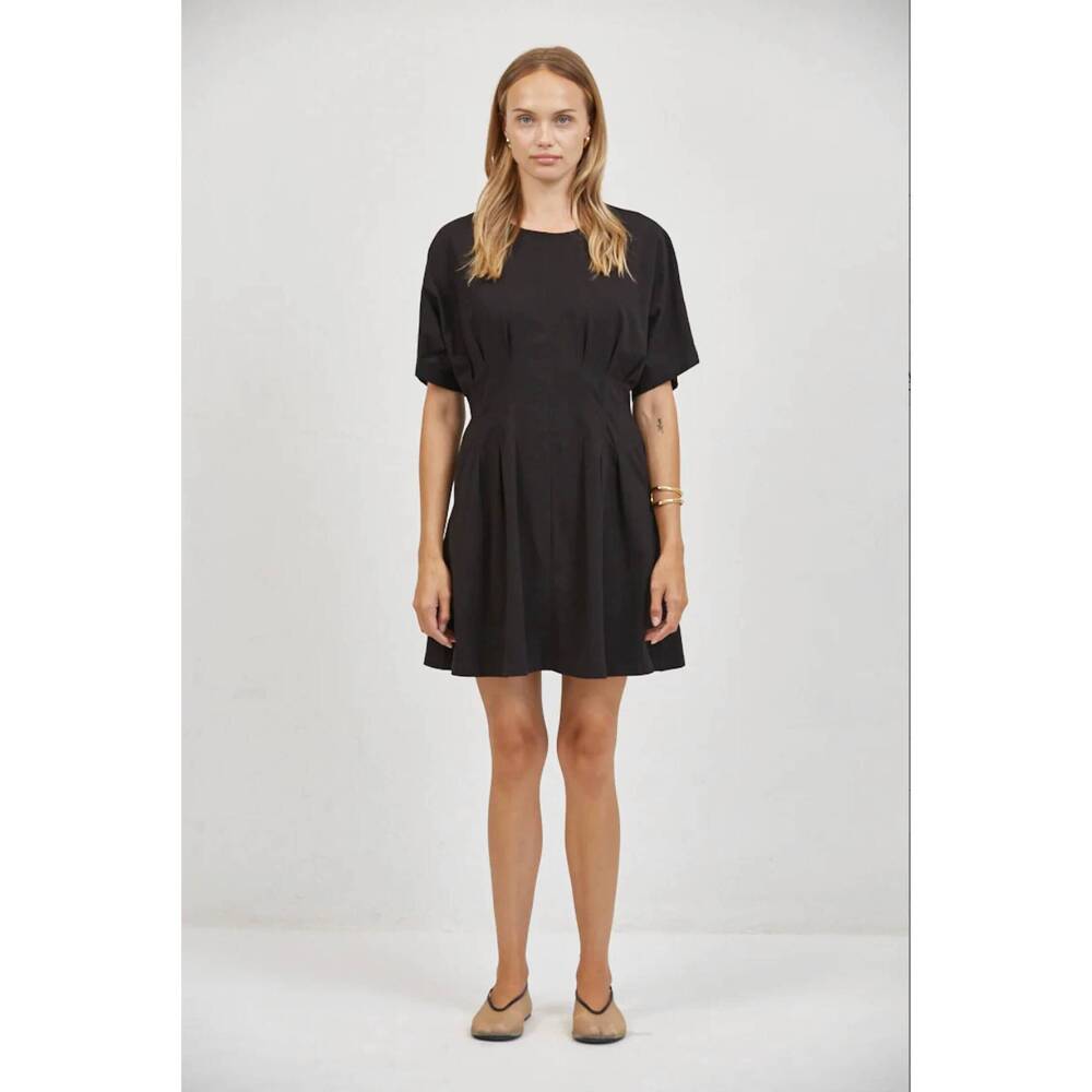 NEW A.REN sarlat mini dress in black